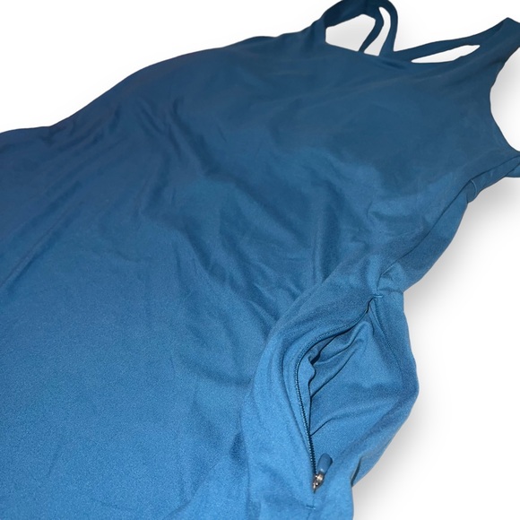 NEW Kyodan Outdoor Blue Active Workout Dress Size XL Criss Cross Strappy Back - Picture 4 of 8